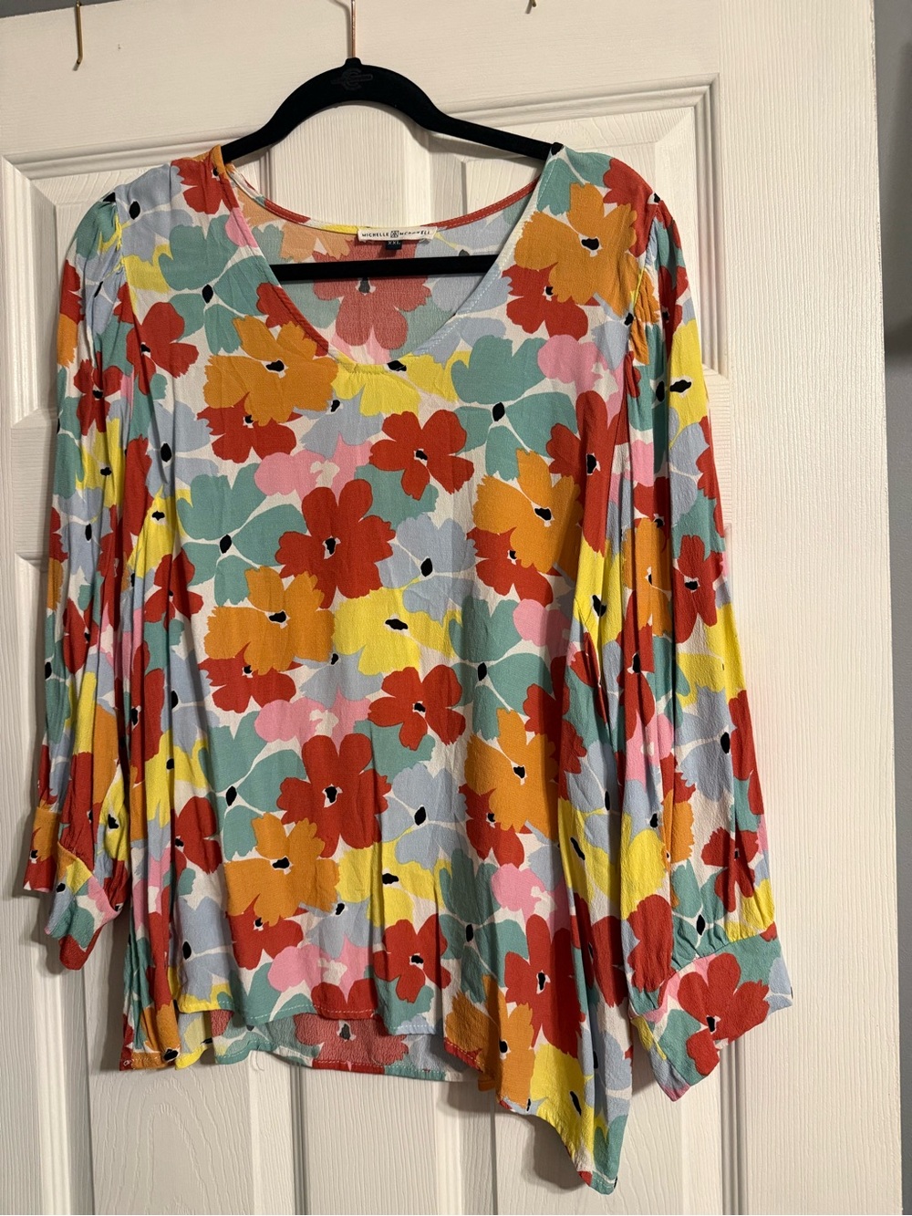 Michelle McDowell Floral Blouse – XXL